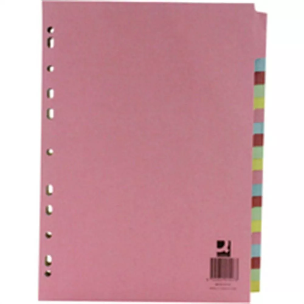 Q-Connect Subject Divider 20Part